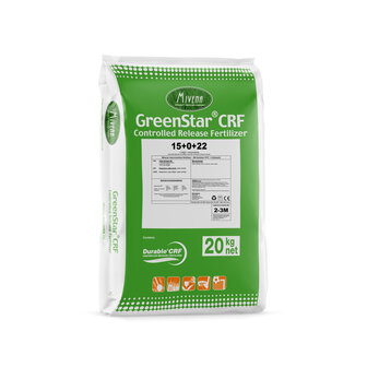 GreenStar CRF 15-0-22+3MgO+0,5Fe (2-3m)  20kg